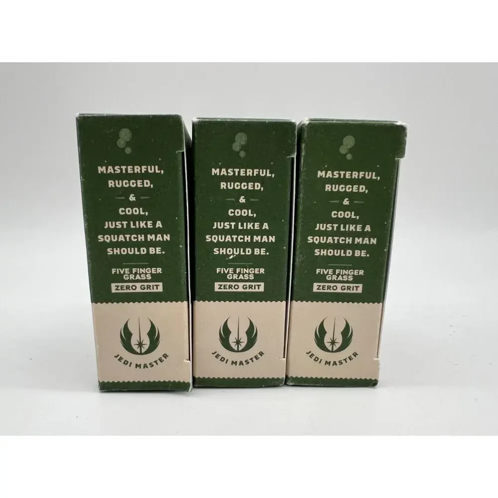 Dr. Squatch Star Wars Limited Edition Legendary Lather Men's Soap Lot of 3